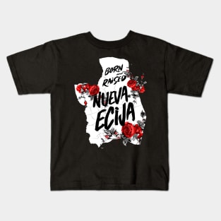 Born and Raised - Nueva Ecija, Philippines (Red) Kids T-Shirt